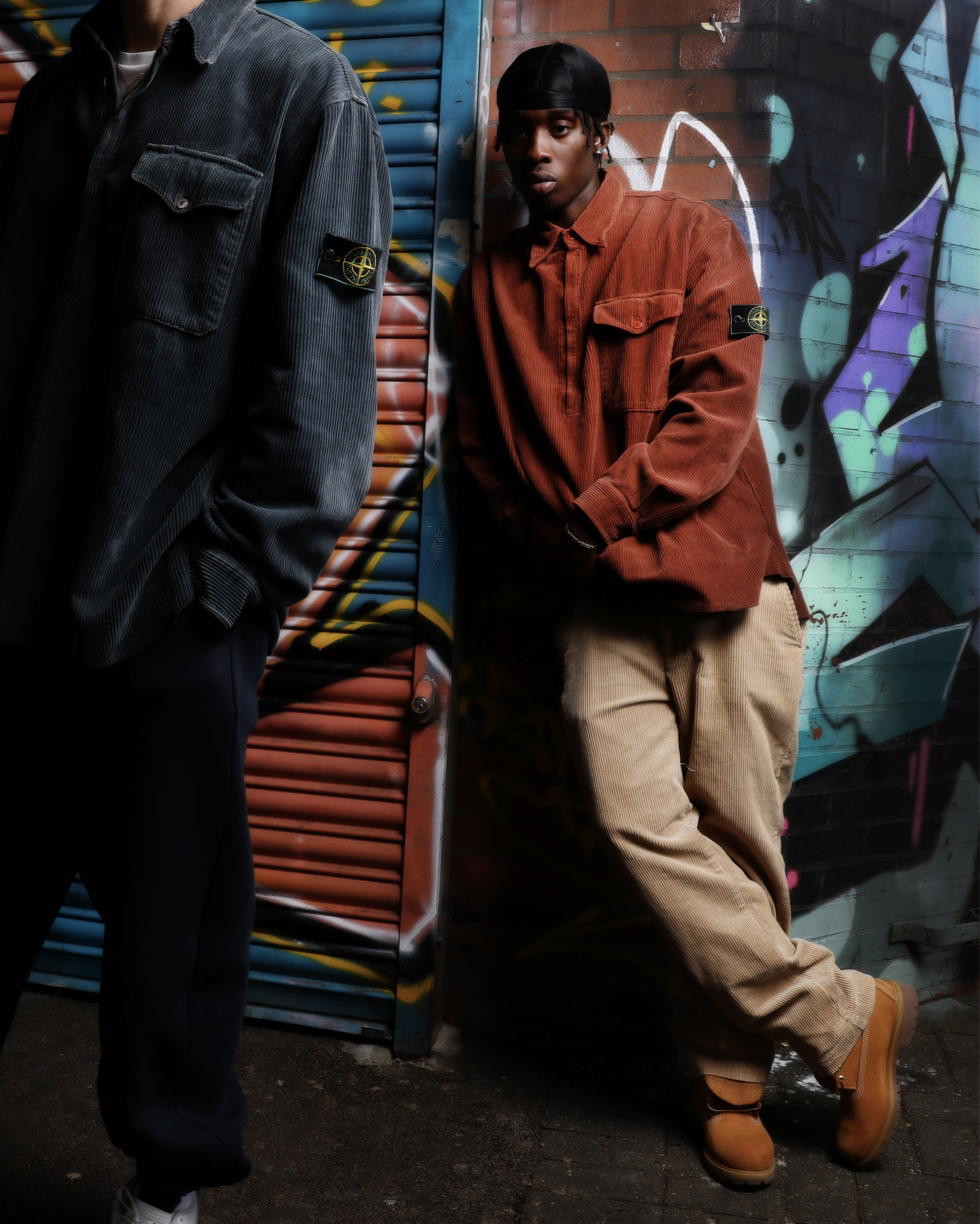 Cord Shirt / 02 — Graffiti Pair